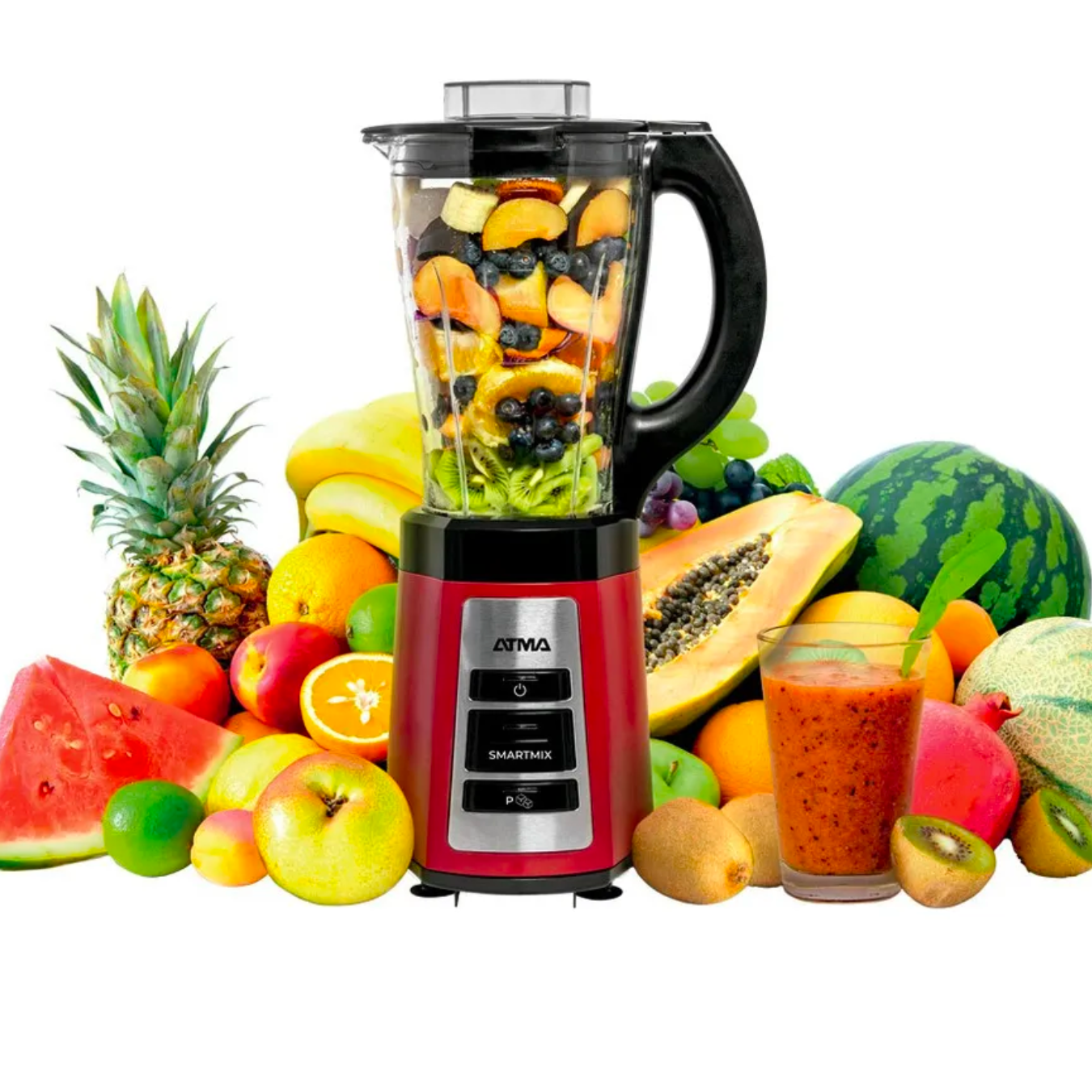 Licuadora De Vaso Vidrio Smartmix - Imagen 5