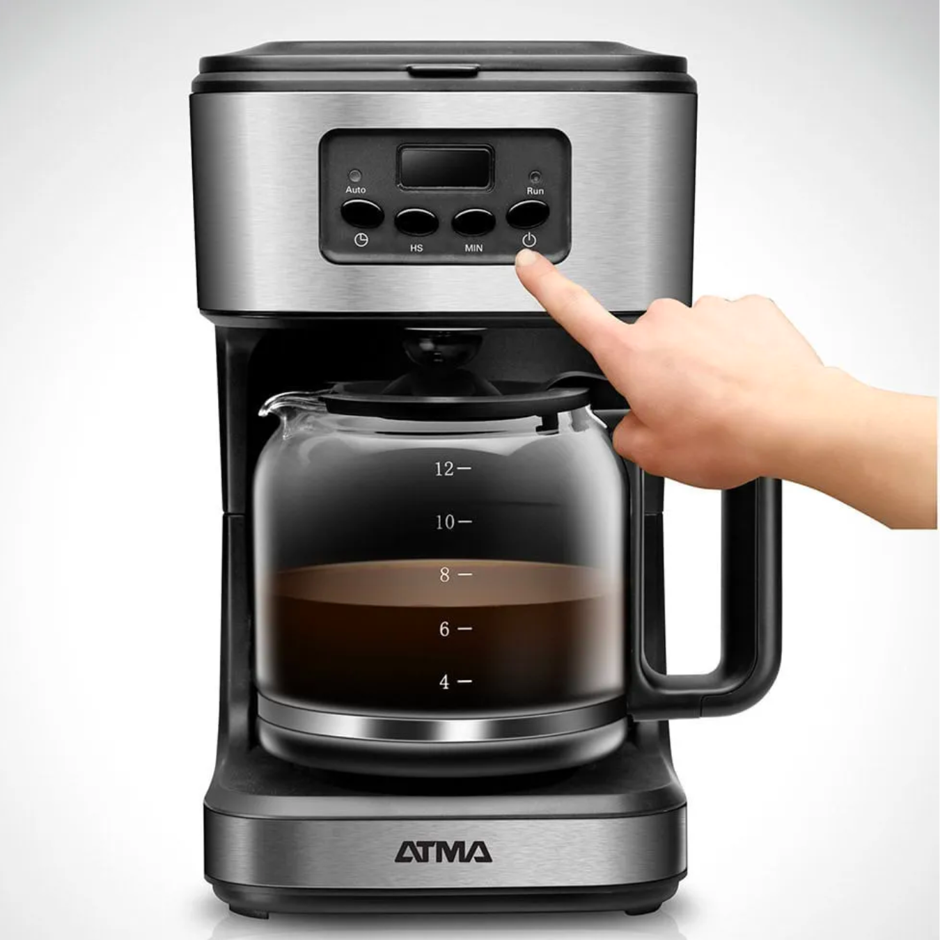Cafetera Digital Con Timer Y Reloj - Imagen 3