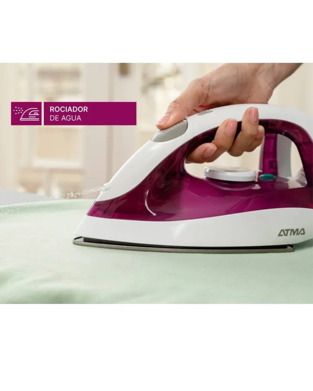 Plancha A Vapor Atma Pav1217 2200w Regulador Temperatura - Imagen 2